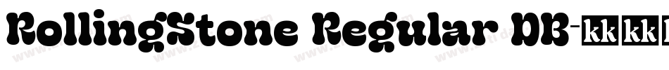 RollingStone Regular DB字体转换